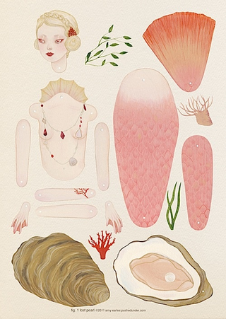 Illustration for article titled The Children's Treasury of Creepy Paper Dolls